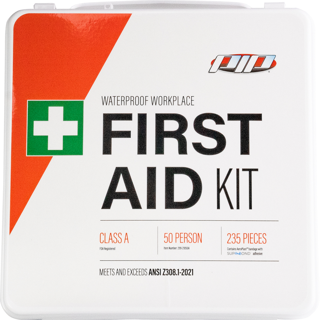Product image for PIP 299-21050A ANSI CLASS A WATERPROOF FIRST AID KIT - 50 PERSON