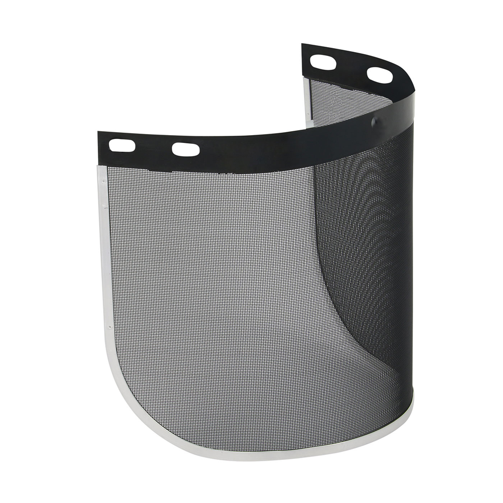 Product image for PIP 251-01-7701 STEEL WIRE MESH SAFETY VISOR, ANSI Z87, ALUMINUM BINDING, 8&QUOT; X 15.5&QUOT; LIKELY SUBJECT TO TAX