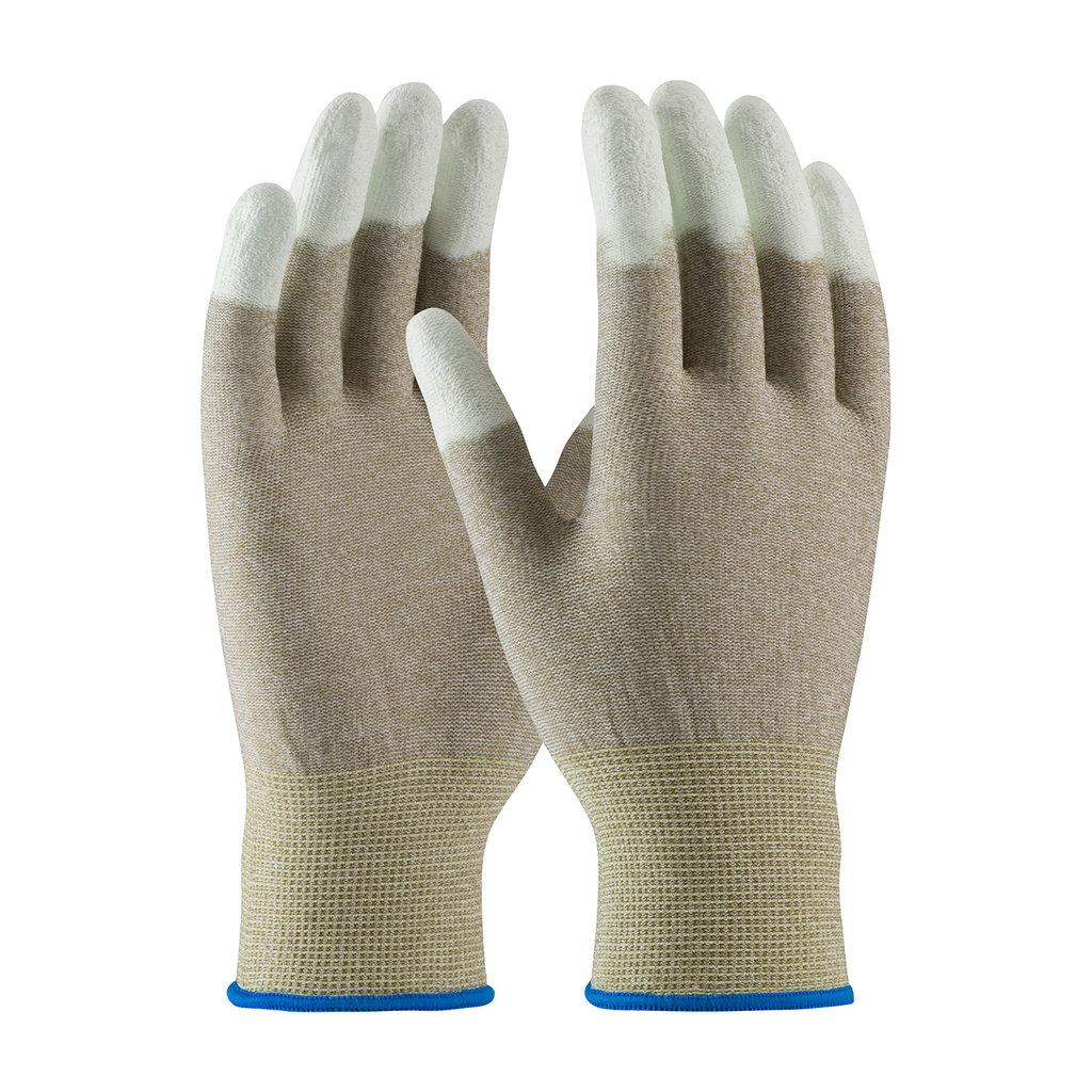 Product image for PIP 40-6416/S NYLON AND COPPER FIBER YARNS, WHT. PU COATED FINGER TIPS LIKELY SUBJECT TO TAX