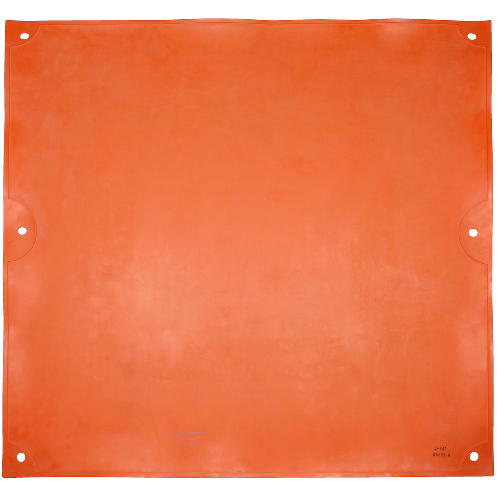 Product image for PIP 187-4-BLANKET 36IN X 36IN RUBBER INSULATING BLANKET CLASS 4 36KV RATED ORANGE
