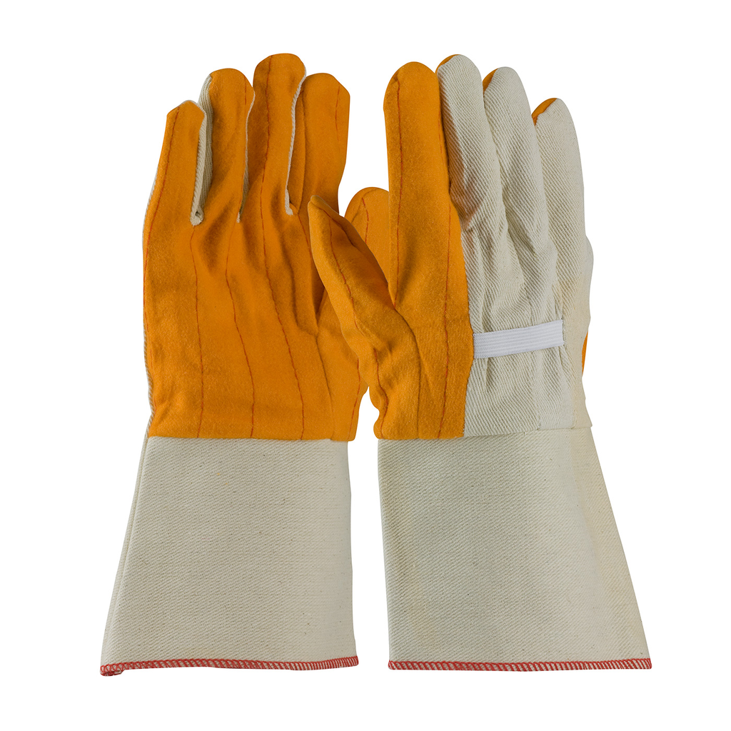 Product image for PIP 93-578G GOLD CHORE PALM, CANVAS BACK, PREMIUM GRADE, RUBBERIZED GT, MEN'S LIKELY SUBJECT TO TAX