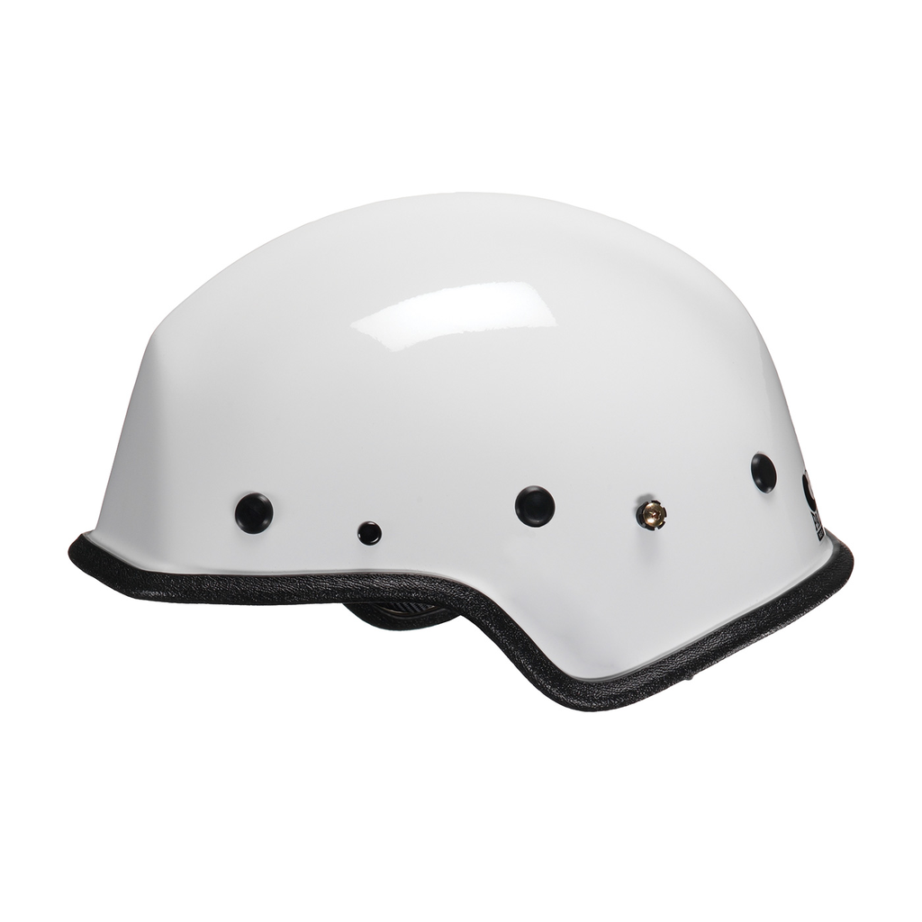 Product image for PIP 815-3290 PACIFIC R7H RESCUE, WHITE, RATCHET, 3-PT POLYESTER CHIN STRAP NFPA 1951 LIKELY SUBJECT TO TAX