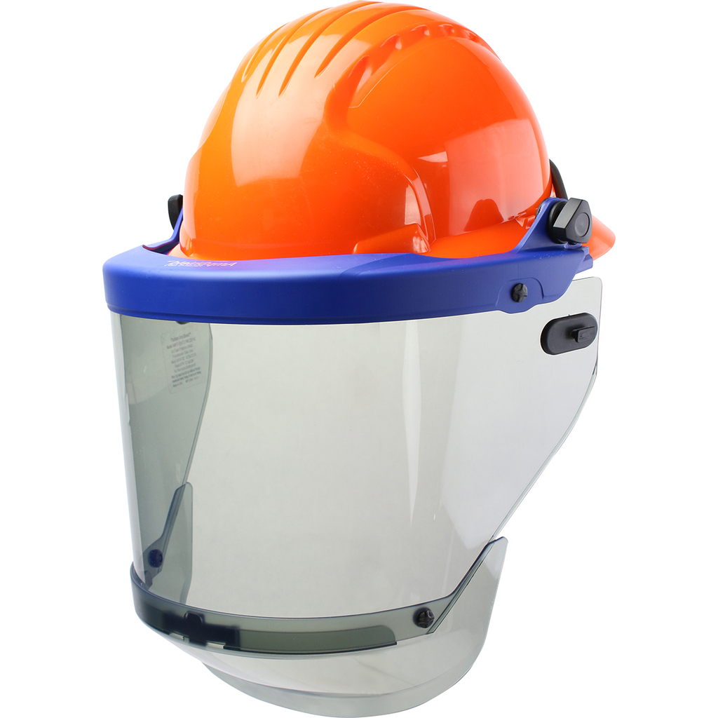 Product image for PIP 9150-56511 12 CAL/CM2 ARC SHIELD AND HARD HAT