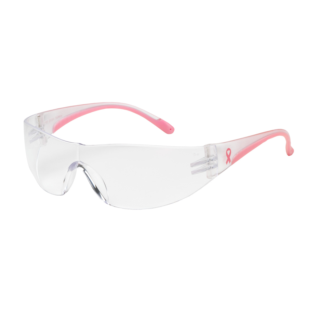Product image for PIP 250-10-0900 EVA CLR AS LENS CLR/PINK TMPLS RUBBER TMPL END MOLDED BRIDGE