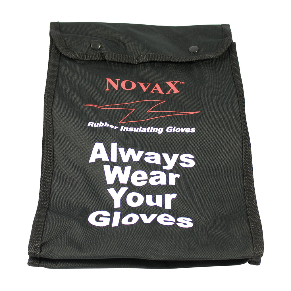 Product image for PIP 148-2136 11 Inch Black Nylon Gloves Storage Bag
