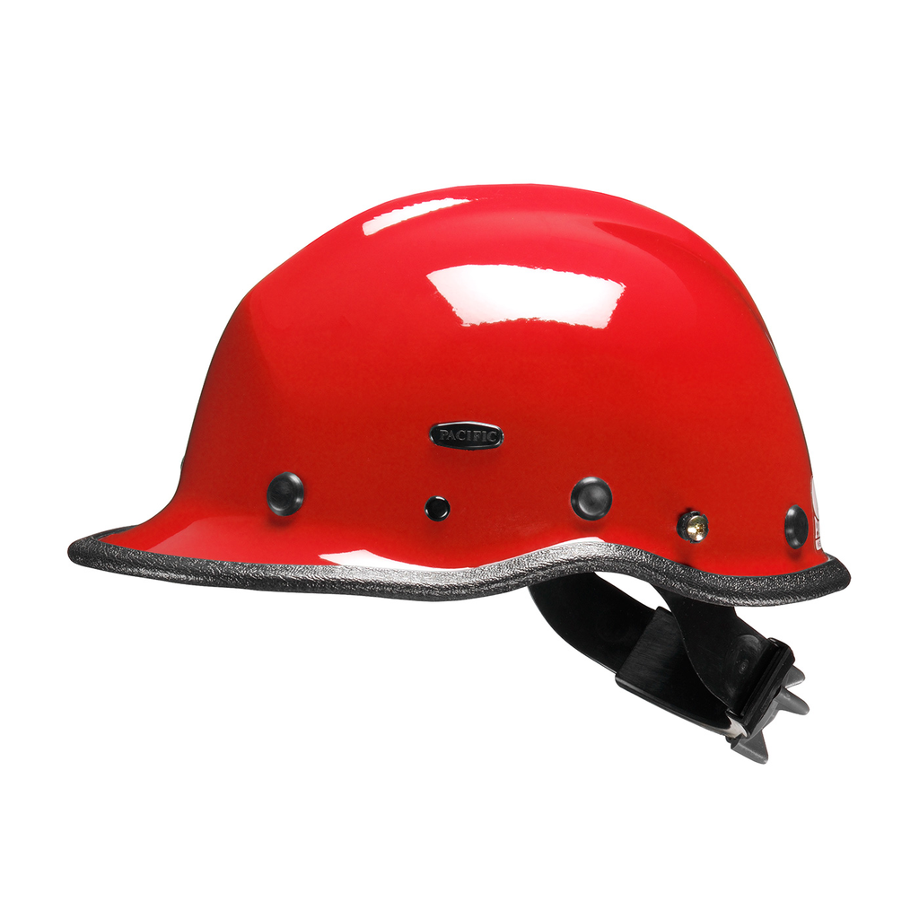 Product image for PIP 854-6020 PACIFIC R5 RESCUE, RED, KEVLAR SHELL, RATCHET, 3-PT CHIN STRAP LIKELY SUBJECT TO TAX
