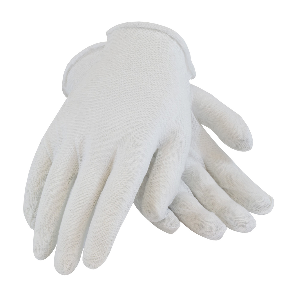 Product image for PIP 97-501I CleanTeam® Economy, Light Weight Cotton Lisle Inspection Glove with Unhemmed Cuff - Ladies'