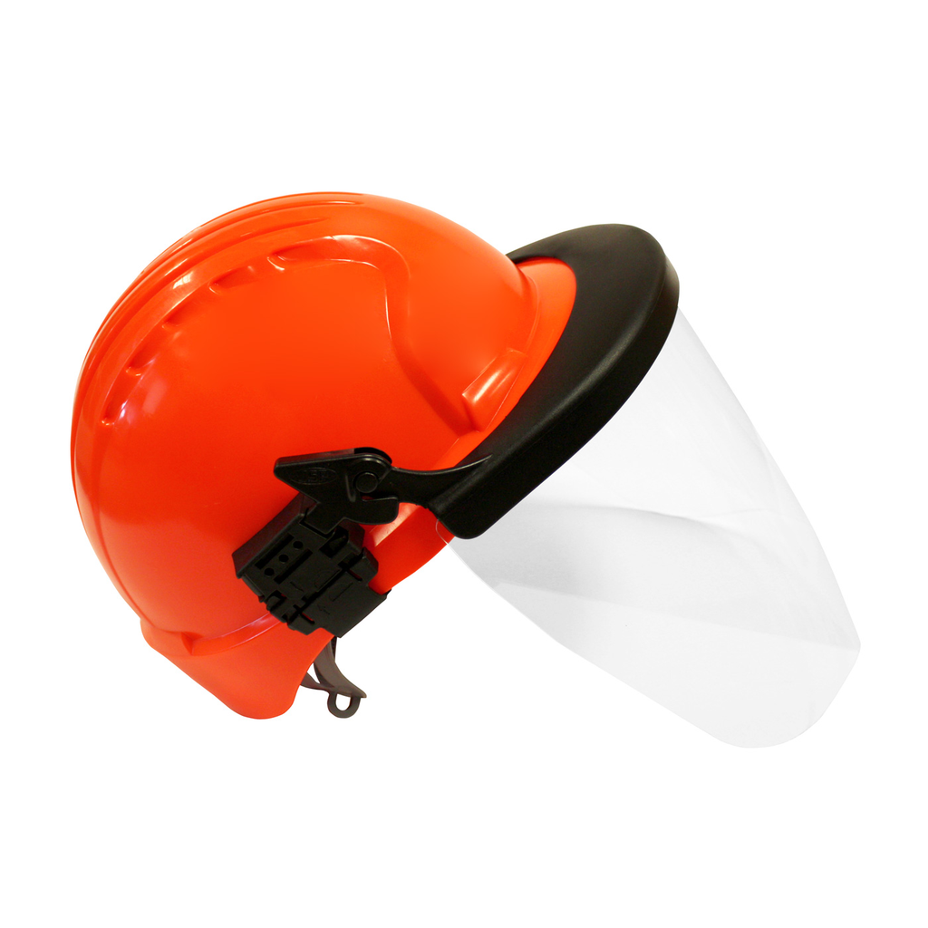 Product image for PIP 251-01-6201 JSP SUREFIT SAFETY VISOR CLEAR POLYCARBONATE FITS JSP HH ADAPTER