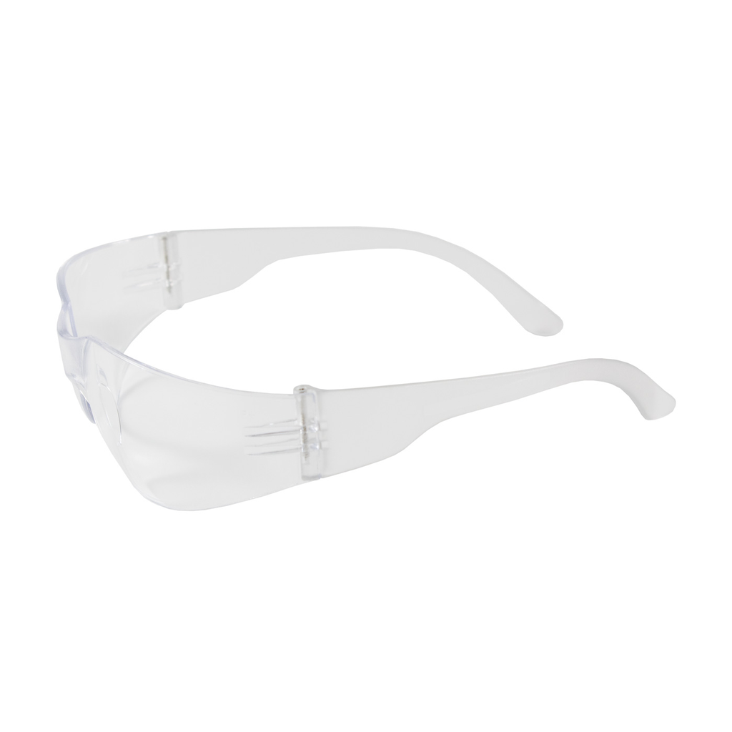 Product image for PIP 250-01-0980 Rimless Safety Glasses w/ Clear Temple and Clear Lens