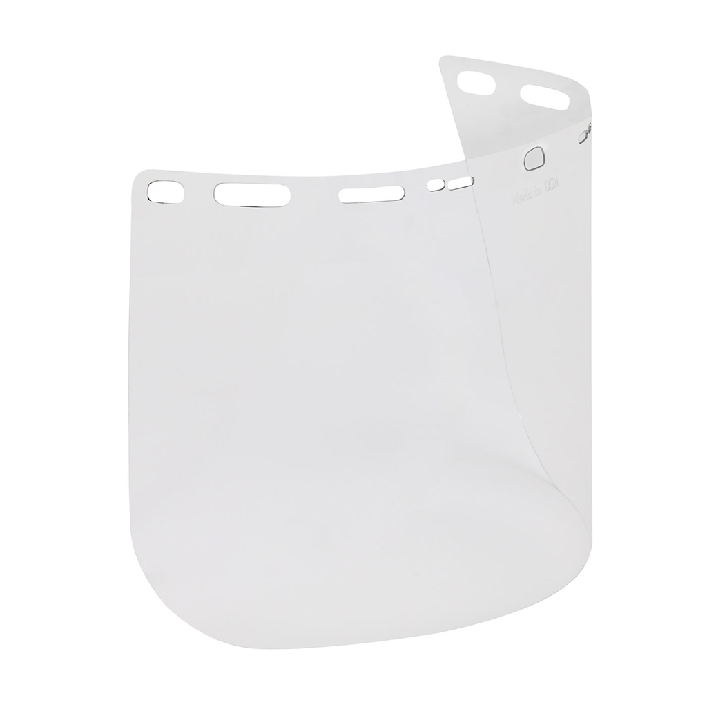Product image for PIP 251-01-5201 VISOR, CLEAR POLYCARBONATE, .040IN X 8IN X 15.5IN