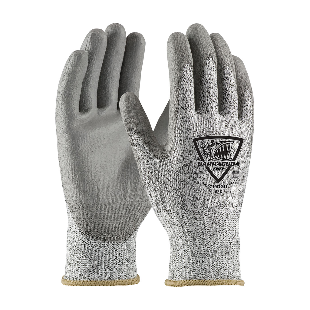 Product image for PIP 719DGU/L CUT RESISTANT GLOVES L SALT & PEPPER