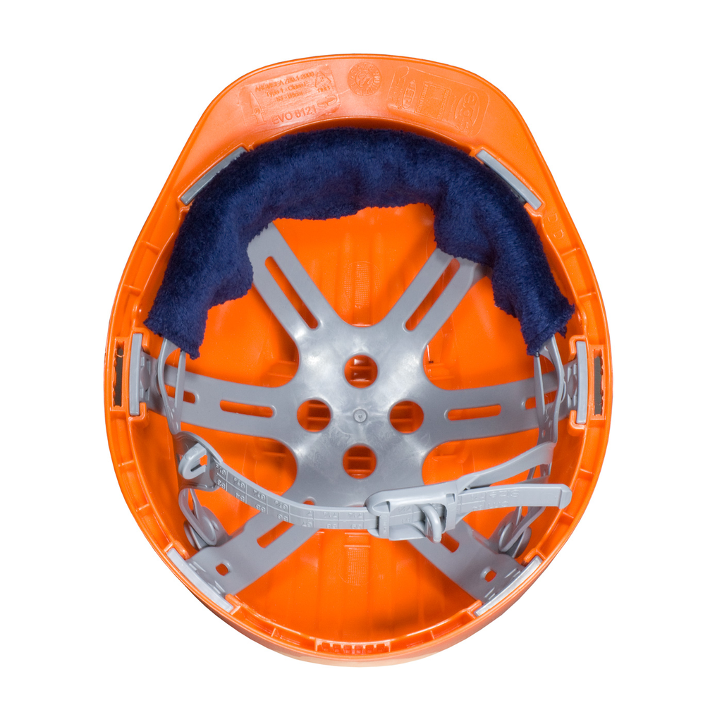 Product image for PIP 396-20870-NAV Terry Cloth Sweatband for Hard Hats - Navy