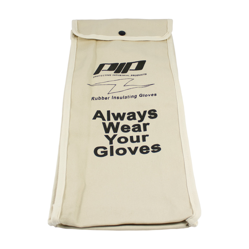 PIP 148-6018 PROTECTIVE CANVAS BAG FOR RUBBER INSULATING GLOVES, 18IN,