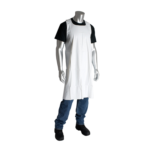 Product image for PIP 200-08001 VINYL POT SINK APRONS, 8 MIL., WHITE, 35IN.X36IN. LIKELY SUBJECT TO TAX