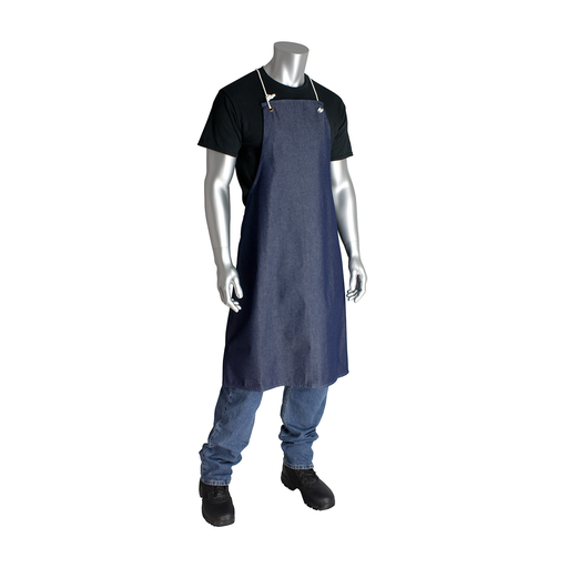 Product image for PIP 200-010 Denim Apron - No Pockets