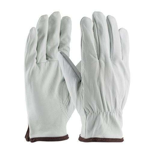 Product image for PIP 71-3618/L Premium Grade Top Grain Goatskin Leather Drivers Glove - Keystone Thumb - Large