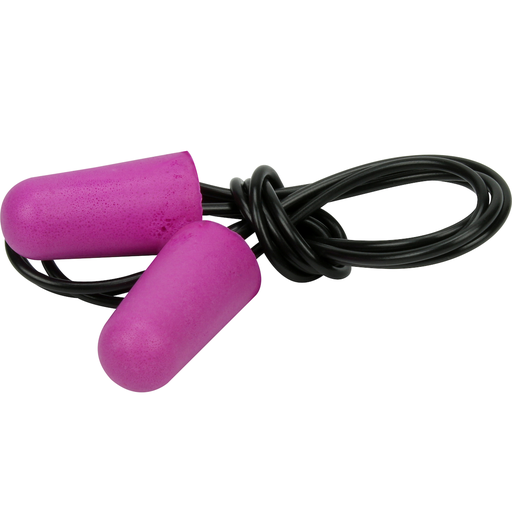 Product image for PIP 267-HPF310C NANO BULLET EAR PLUGS, CORDED, 28 DB NRR, TURPLE PU FOAM, 100/BOX LIKELY SUBJECT TO TAX