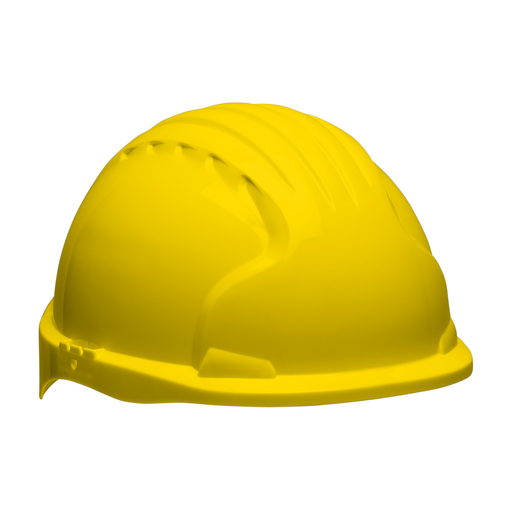 Product image for PIP 280-EV6151S-20 JSP EVOLUTION 6151, YELLOW, SHORT BRIM, 6-PT, WHEEL RATCHET, CLASS E LIKELY SUBJECT TO TAX