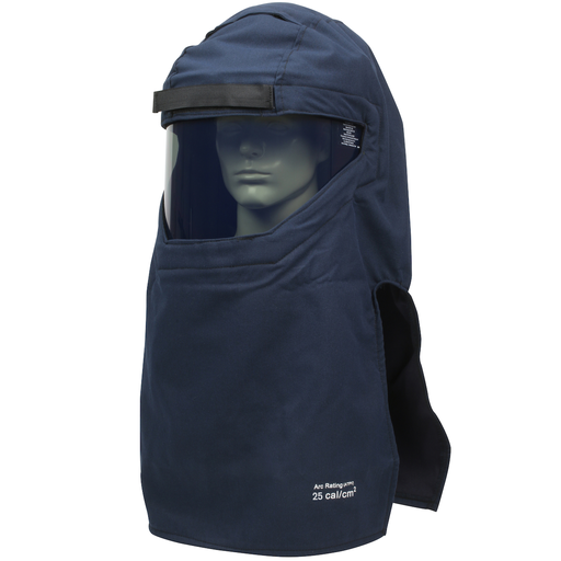 Product image for PIP 9150-52515 25 CAL ARC HOOD WITH HARD HAT
