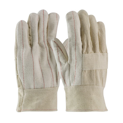 Product image for PIP` 94-924I CANVAS HOT MILL GLOVE, 24 OZ., TWO LAYERS, ECONOMY GRADE, BAND TOP