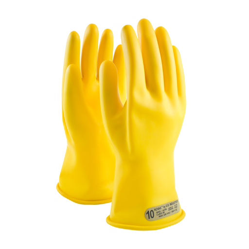 Product image for PIP 170-00-11/10 NOVAX INSULATING GLOVE CLASS 00 11 IN. YLW. STRAIGHT CUFF
