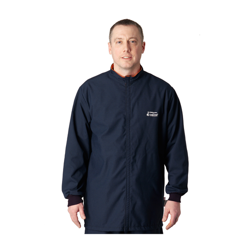 Product image for PIP 9100-524ULT/3X 40 CAL ULTRA LIGHT FR JACKET, NFPA 70E, ASTM F1506, 37% LIGHTER, NAVY LIKELY SUBJECT TO TAX