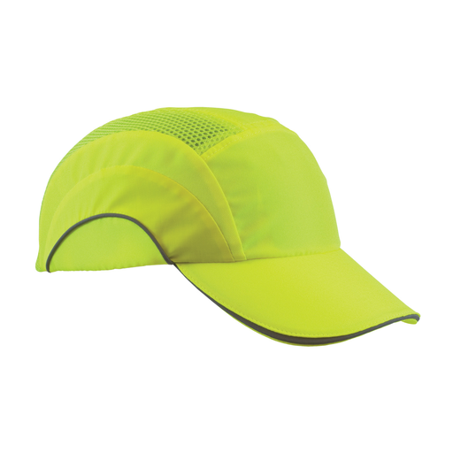 Product image for PIP 282-ABR170-LY JSP HARDCAP A1+ LOW-PROFILE, HI-VIS LIME, STD 2.75&QUOT; BRIM, HDPE LINER LIKELY SUBJECT TO TAX