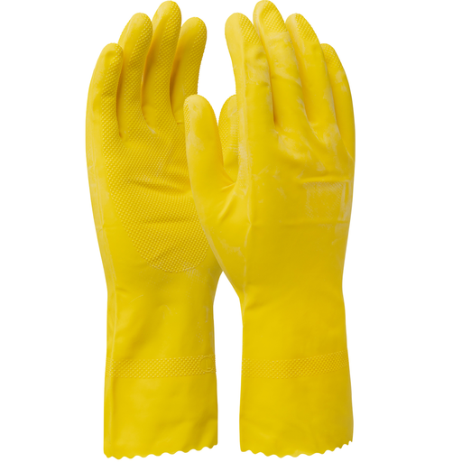 Product image for PIP 48-L162Y/L ASSURANCE UNSUPPORT LATEX, YLW., 16 MIL, 12 INCH, FLOCKED, HONEYCOMB LIKELY SUBJECT TO TAX