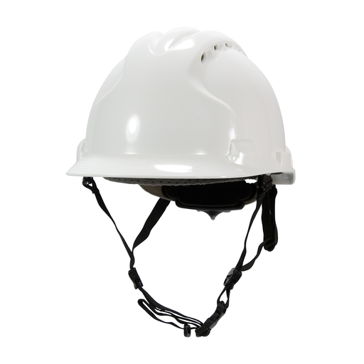 Product image for PIP 280-AHS240V-10 JSP MK8 LINESMAN, WHITE, VENT, 4-PT CHIN STRAP, WHEEL RATCHET, CLASS C LIKELY SUBJECT TO TAX