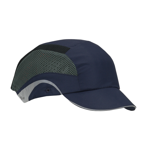 Product image for PIP 282-AES150-21 JSP HARDCAP AEROLITE, NAVY, LIGHT WEIGHT, SHORT 2" BRIM, HDPE LINER LINER LIKELY SUBJECT TO TAX