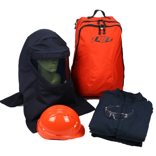 Product image for PIP 9150-53018/M 25 CAL KIT JACKET OVERALLS HAT HAT HOOD BACKPACK SAFETY GLASSES