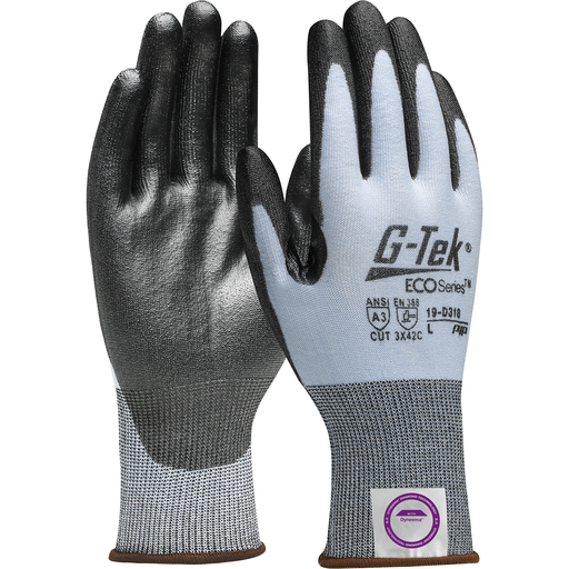 Product image for PIP 19-D318/L G-TEK 3GX W/BL. DYNEEMA DIAMOND/ LYCRA SHELL 18G PU COATING EN3