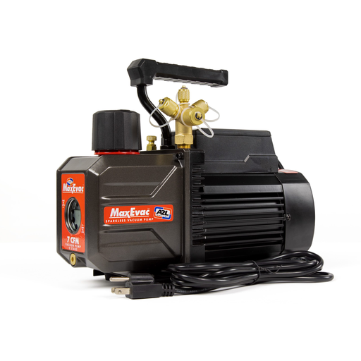 MAXEVAC VACUUM PUMP A2L COMPATIB LE 7.2CFM 3/4HP 2 STAGE 115V