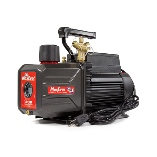 MAXEVAC VACUUM PUMP, A2L COMPAT IBLE, 14.4CFM 1.5HP 2 STAGE 115V