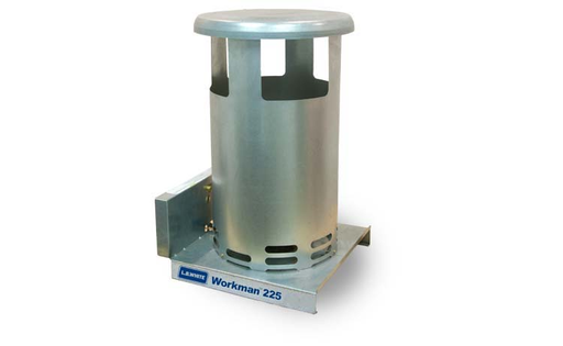 SALAMANDER HEATER 225,000 BTU LP WITH 10' HOSE/REGULATOR