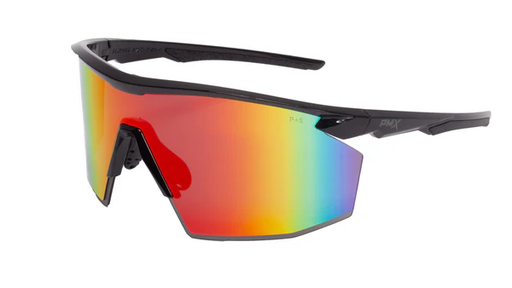 PMXSPEC GLASSES SPECTRUM MIRROR BLACK FRAME , ANTI-FOG