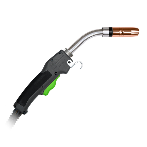 PowerBall MIG Gun 400A, 15 ft, 60 deg Short Neck, Tweco® 4 Adapter, 5-Pin Connector