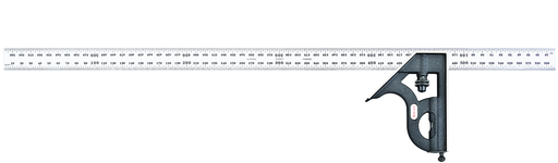 COMBINATION SQUARE, 600mm, #35 GRADS