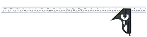 COMBINATION SQUARE, 600mm, #36 GRADS