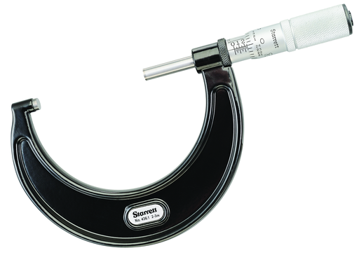 OUTSIDE MICROMETER, 2-3", .0001" GRADS T436.1XFL-3