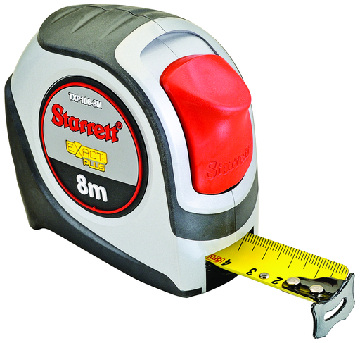 Exact Plus 1.06" x 8m Metric Measuring Tape, Graduated in Millimeters KTXP106-8M-N