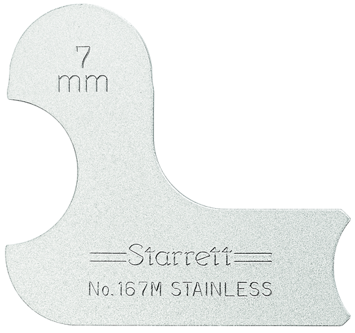 RADIUS GAGE, 7mm 167M-7