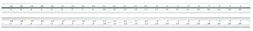 BLADE ONLY, SATIN CHROME, FOR COMBINATION SET, 24" CB24-4R