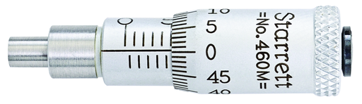 MICROMETER HEAD, 0-6.5mm RANGE, 0.01mm GRADS 460MA