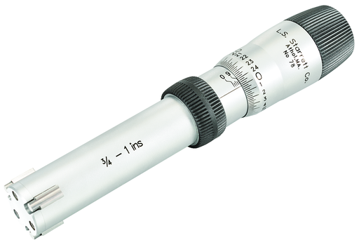 MICROMETER, INSIDE 3/4-1" RANGE 78XTZ-1