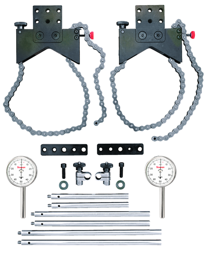 SHAFT ALIGNMENT CLAMP SET, WITH 196B5 INDICATORS & EXTENSION PLATES S668CZ