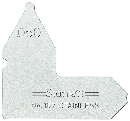 RADIUS GAGE, .050" 167-050