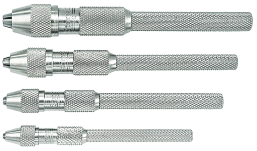 PIN VISE SET, (162A/B/C/D) IN VINYL CASE S162Z