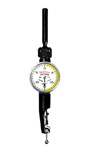 DIAL TEST INDICATOR SET, 0-15-0, .0005" GRAD 711LPSZ