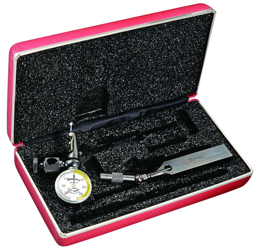 METRIC DIAL TEST INDICATOR SET, 0-35-0, 0.01mm GRAD 711MFSAZ